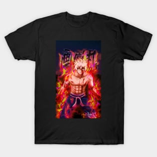 Lawless Gabimaru burning T-Shirt